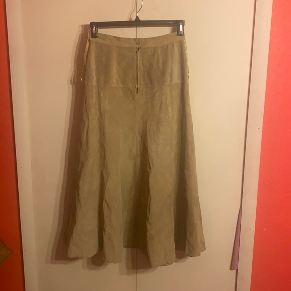 Tan maxi skirt